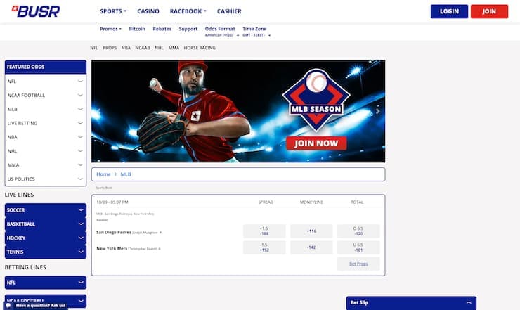 BUSR Quebec Sports Betting Site