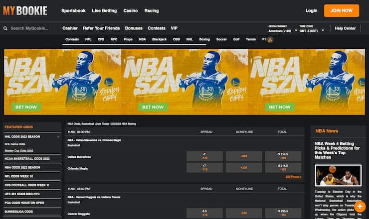 MyBookie NBA Betting